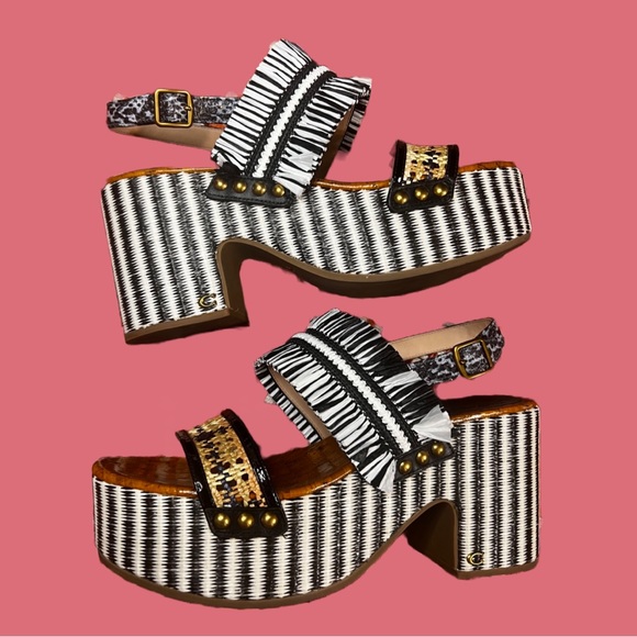 Coach Shoes - COACH Chunky Platforms ✨